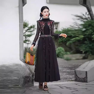 Four Seasons All-match Ethnic Style Women's Clothing New Chinese Retro Embroidered Cloud Shoulder All-match Cape Shawl Short Small Outer