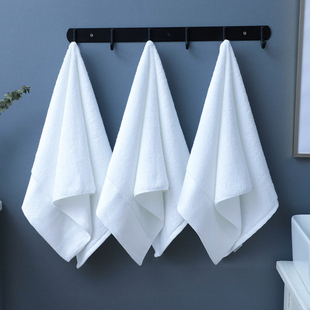 ✅ Hotel White Large Bath Towel Pure Cotton Absorbent Beauty Salon B&B Durable Bath Club Special