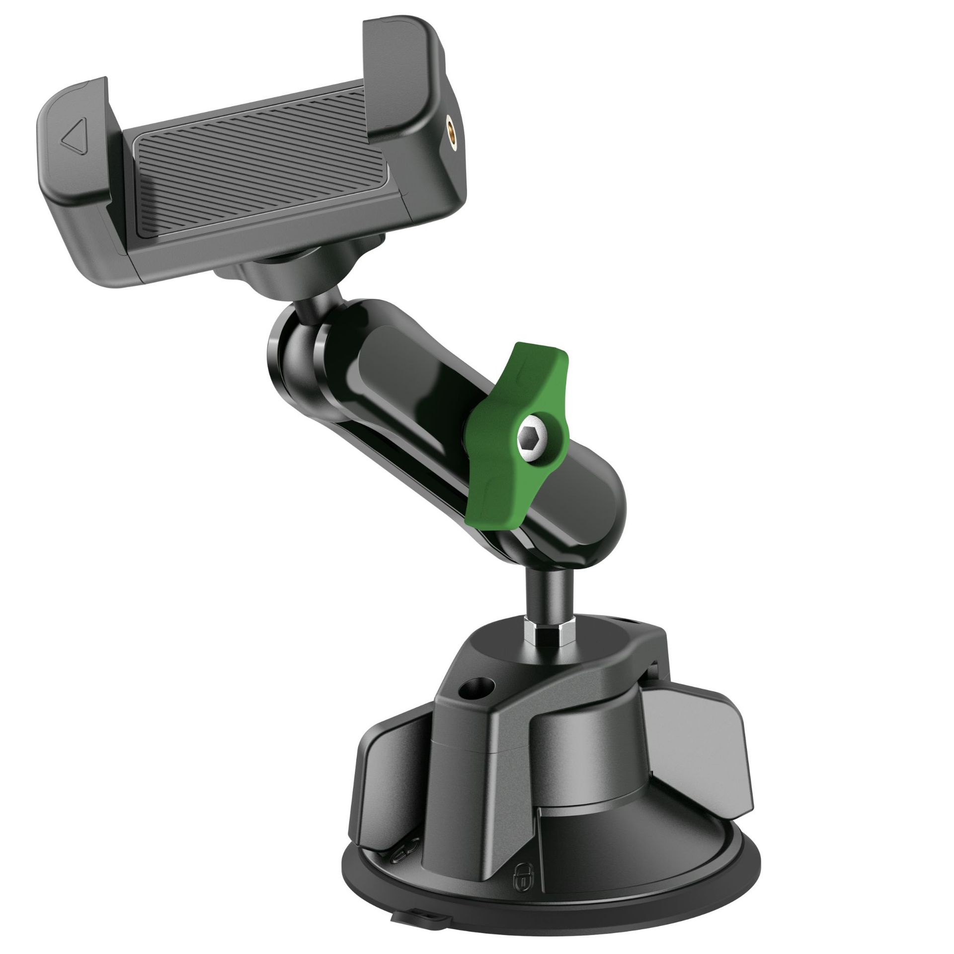 Car-Mounted Phone Holder with Desktop Height Adjustment, Multifunctional Gadget, Suction Cup Phone Holder for Car Navigation