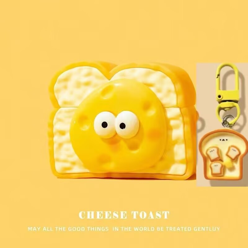 Fundas protectoras con diseño de dibujos animados para Apple AirPods 4, compatibles con auriculares de las generaciones pro1/2/3/4.