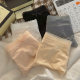 Summer seamless ice silk underwear women's cotton crotch antibacterial breathable pure sexy thin mid-waist girl briefs