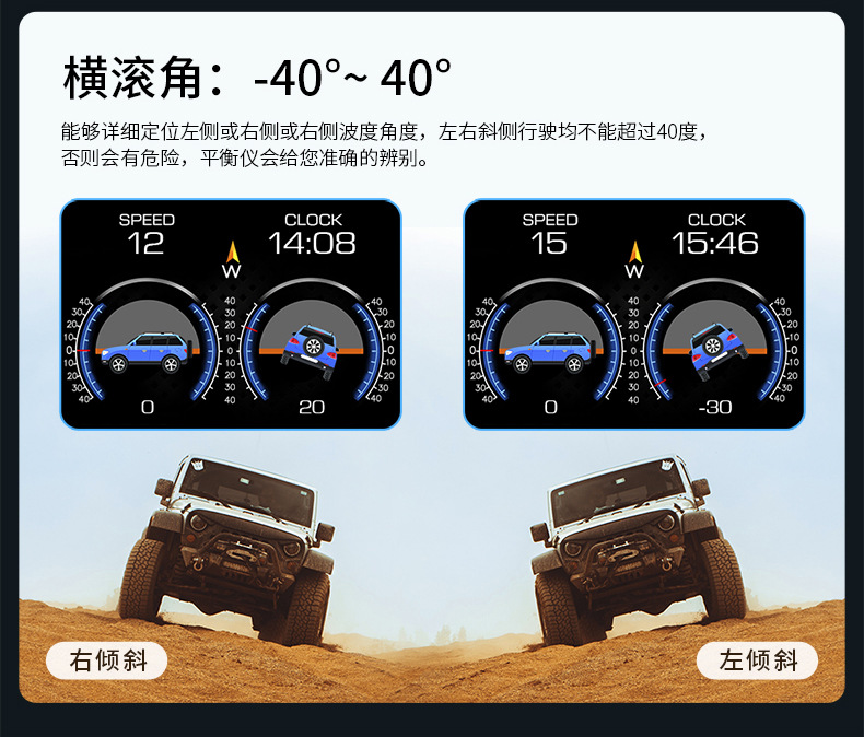 Cross-Border New Product Car Hud Head-Up Display Car Obd Universal High-Definition Portable Driving Computer Display