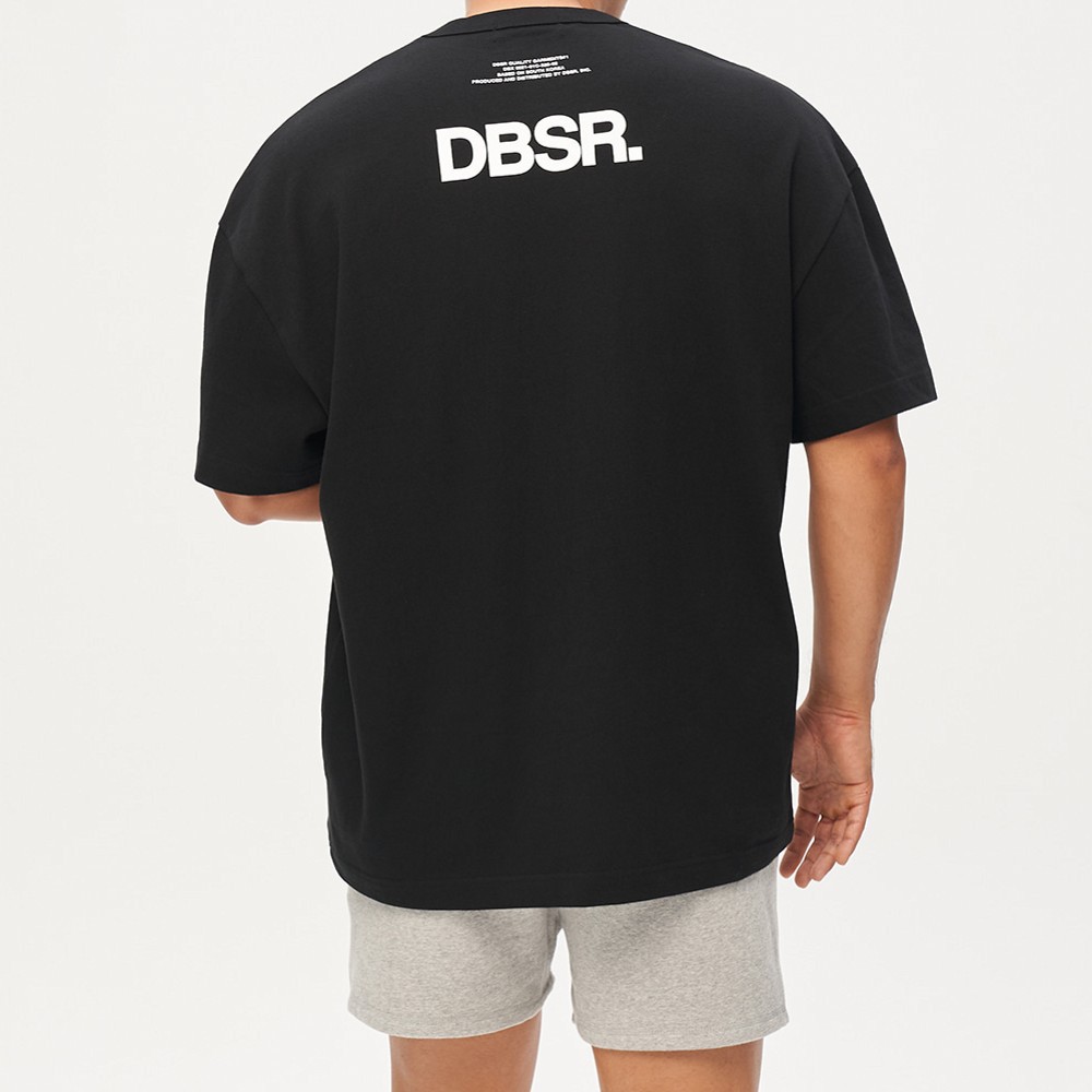 Men's Breathable Loose Short Sleeve T-Shirt Fitness Casual Running Sports Top Muscular Style Spring Summer Mid Waist Standard_viptrois.com