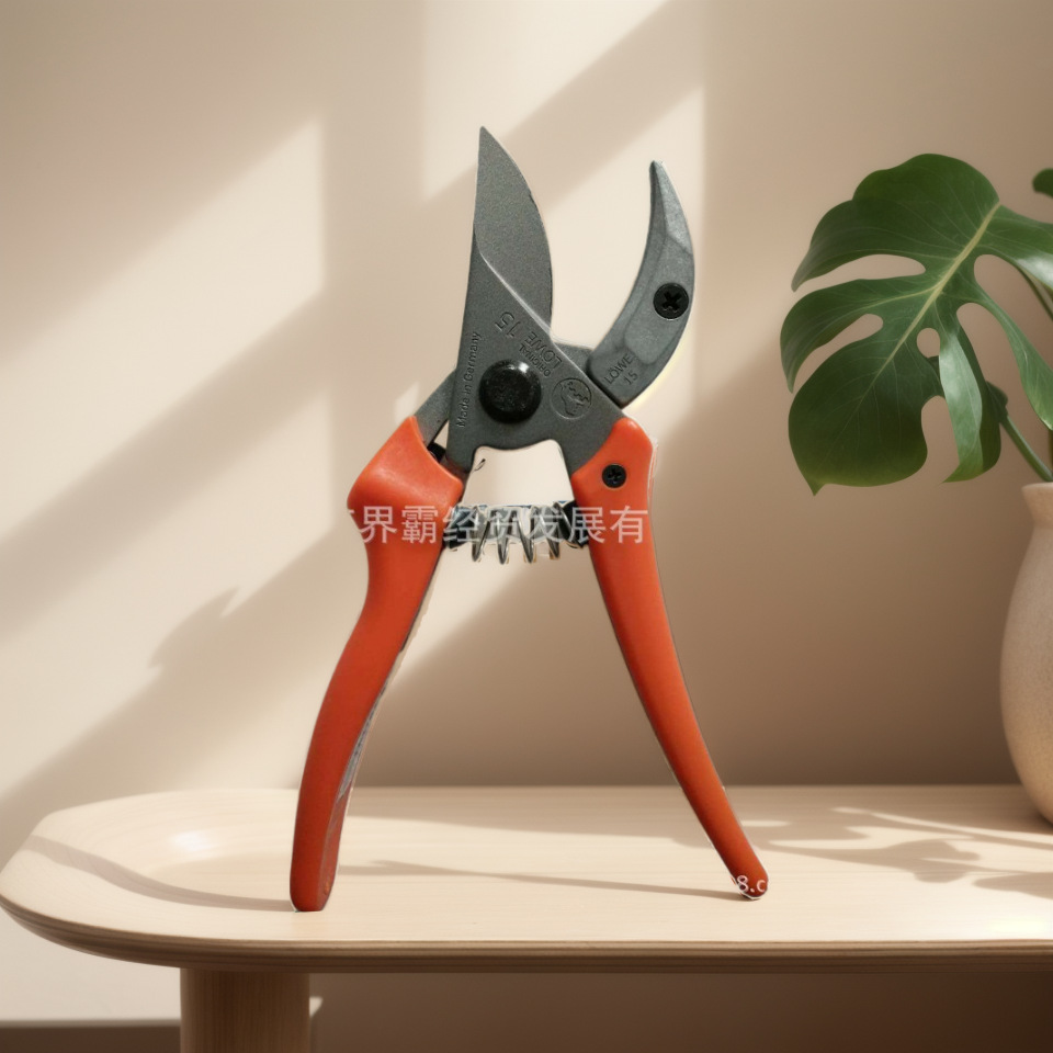 中国上海办事处原装德国狮牌剪刀15107修枝剪紧凑型贴钻剪2018