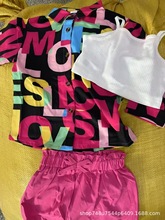 跨境2015新品shein 热销夏秋季舒适男女童套装混批工厂低价批发