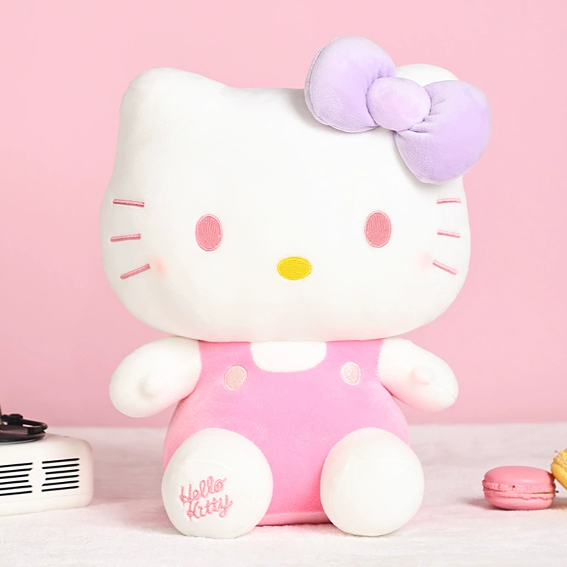 Hello Kitty, Hello Kitty, джинсовая юбка, плюшевая кукла, бархатная игрушка