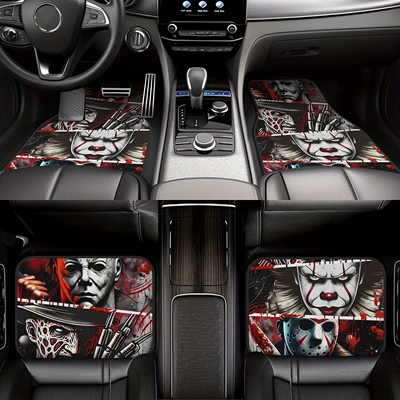 Universal Foot Pad, crystal velvet car floor mats - 1-61-pattern-16-3344cmtwo-piece-set