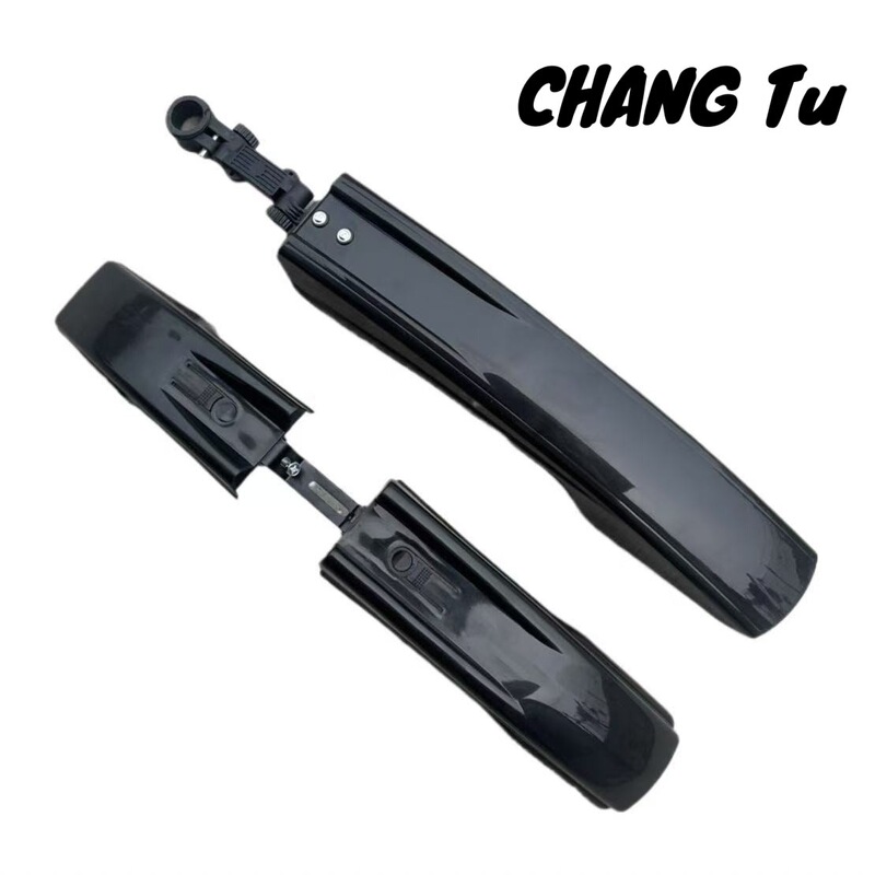 New Clip-On Three-Piece Mudguard Road Bike Speed-Reducing Accessories 360-Degree Rotating Rain Guard and Mudguard
