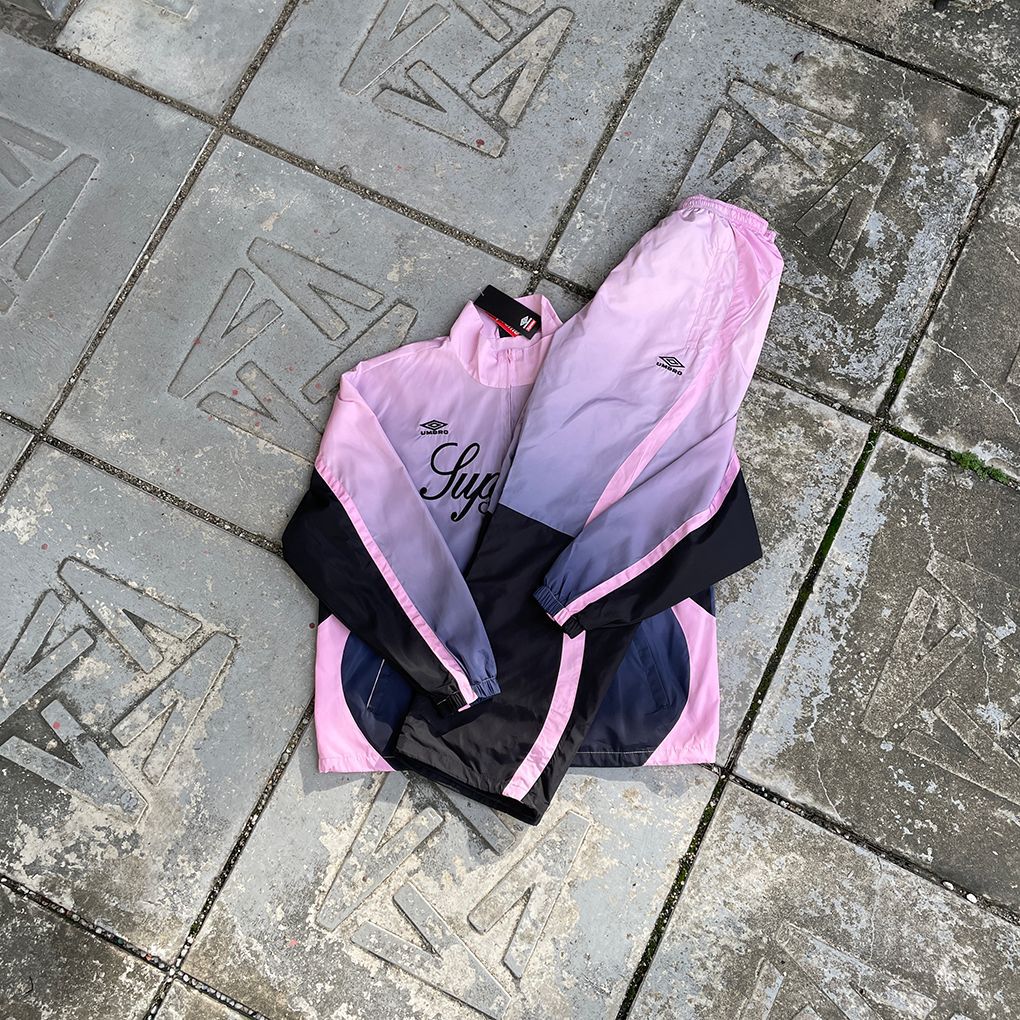 Supreme Umbro Gradient Tracksuit Set 2-Piece Pink