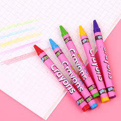 Student stationery crayon set 8 colors 12 colors 24 cute children coloring graffiti crayons art pen student prizes
