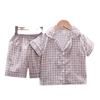 Summer pijama for boys for leisure, with short sleeve, Korean style