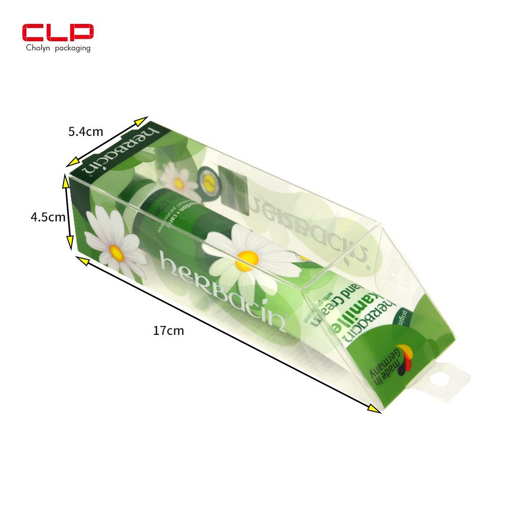 Transparent hand cream PVC