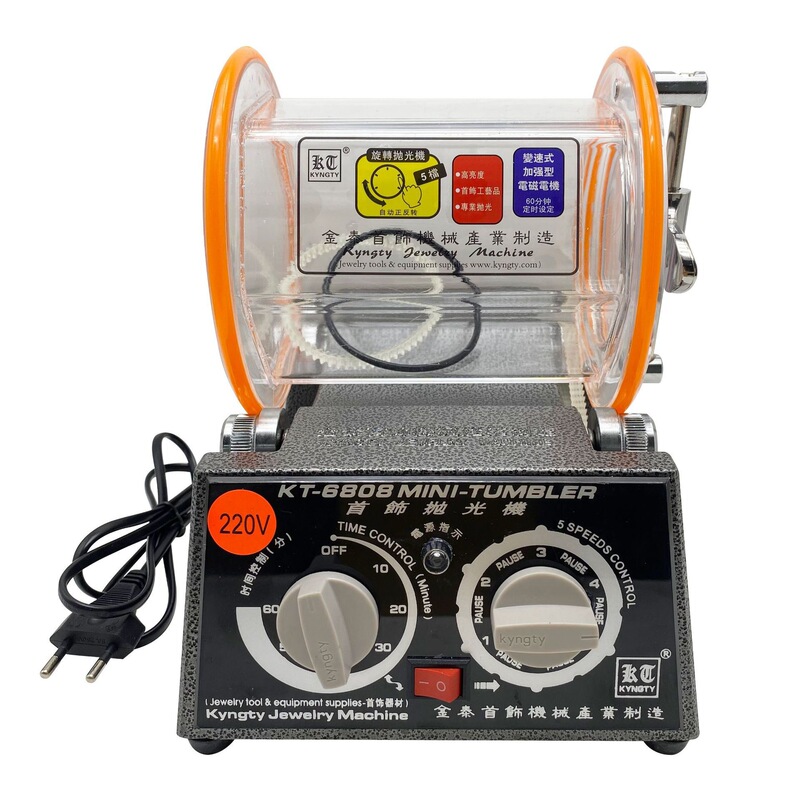Gold and silver jewelry polishing machine Jintai small silver roller Wen play walnut polishing polishing washing copper gold cleaning Gold and silver jewelry polishing machine Jintai small silver roller Wen play walnut polishing polishing washing copper gold cleaning