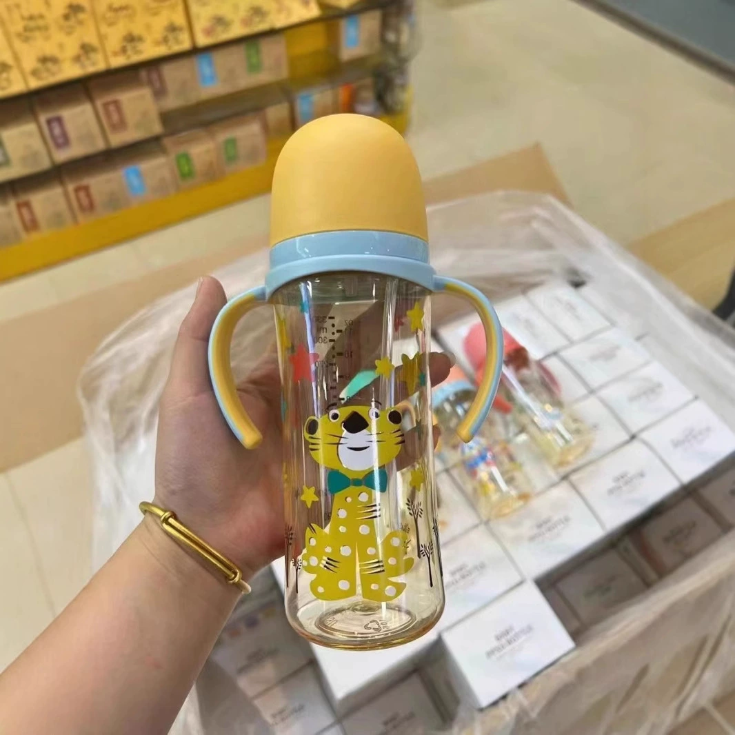 Straw, feeding bottle, pack with glass, Birthday gift