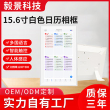 新品15.6寸日历相框 15.6/21.5寸家庭电子日历音乐相框日历相框