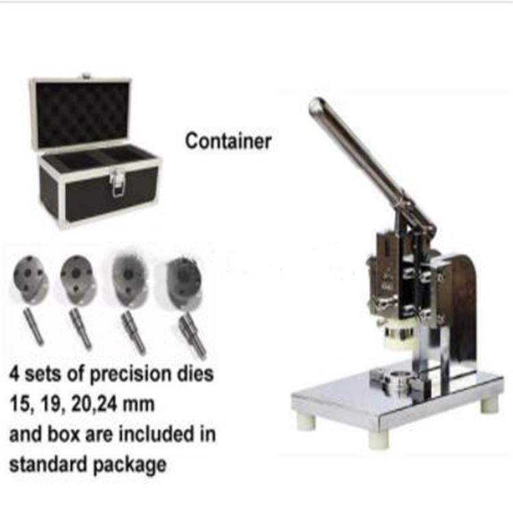 小型手动纽扣电池切片机   型号:KJ07-MSK-T07  库号：M372676