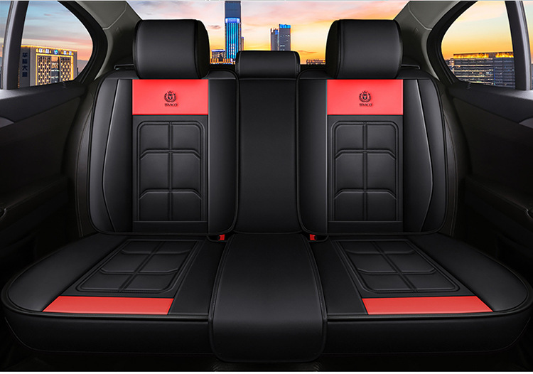 Cross-Border Leather Car Seat Cushion Amazon Seat Cushion Manufacturer All-Inclusive Seat Cover Four Seasons Seat Cover Car Seat Cushion Abs