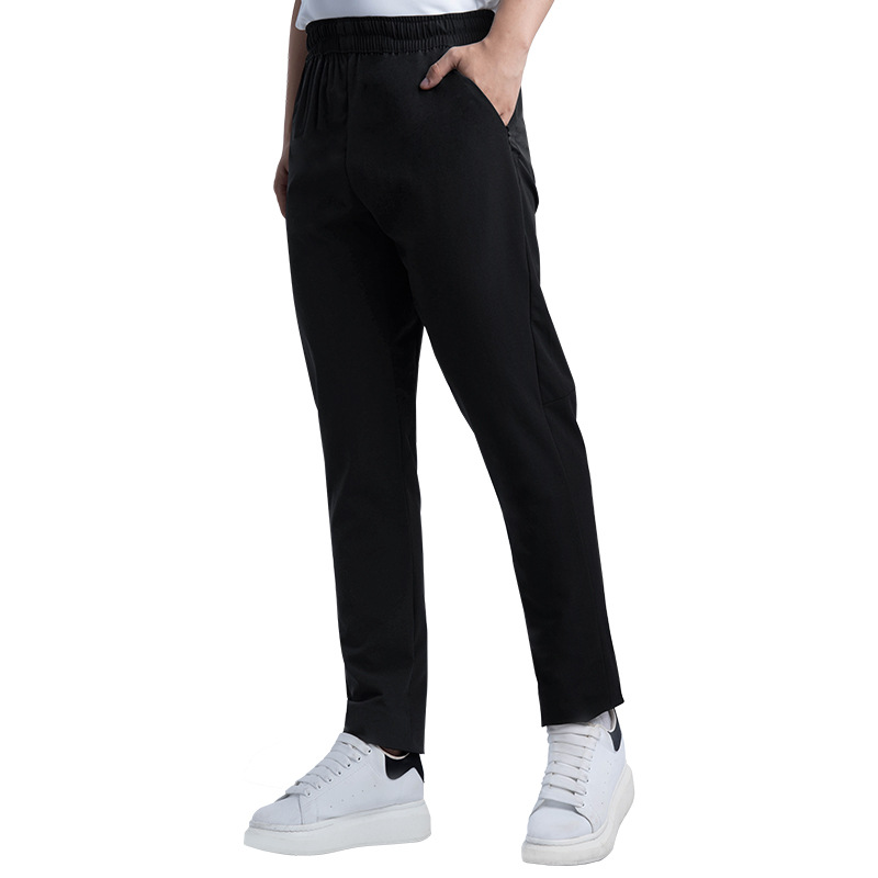 Dijia el mismo estilo pantalones casuales de secado rápido pantalones de escalada elásticos rectos delgados para hombres pantalones deportivos para correr al aire libre