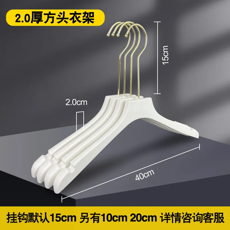 여성 2.0 스퀘어 헤드 화이트 (15cm 골드 라운드 훅)