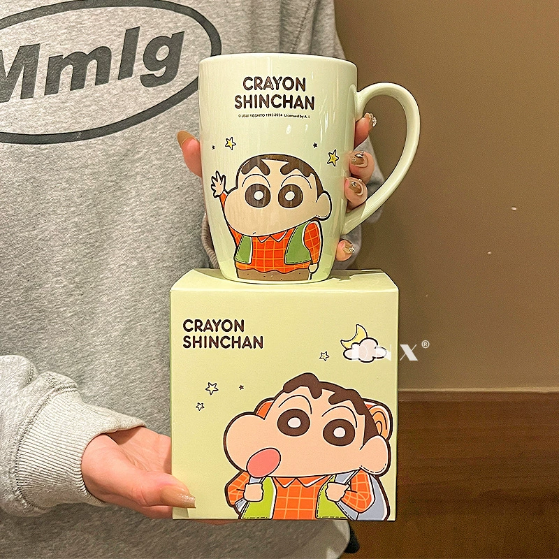 Высококачественные милые детские керамические кофейные мелки с стеклом, подарок на день рождения