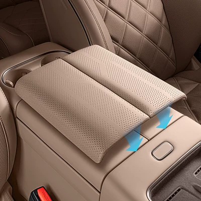 box cover, storage box heightening — Armrest box pad