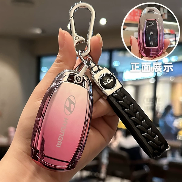 Model E [gradient transparent powder] with hand rope buckle