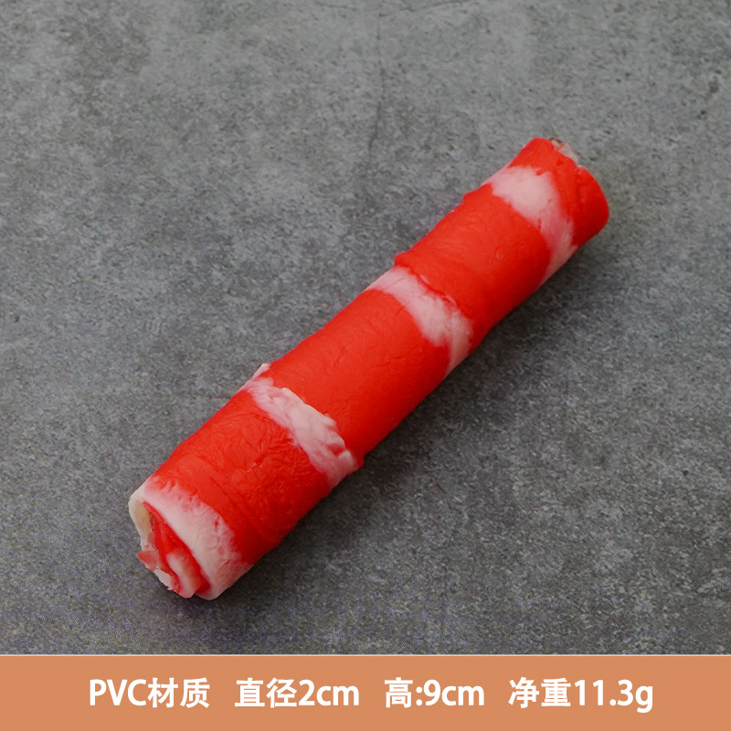 Simulación de material de olla caliente modelo de plato falso shiitake granos de maíz soja calamar kelp lotus piezas de tofu de bambú props