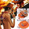 comic One Piece Fire Fist Exelon West Cowboy hat personality manual diy Mongolian Hat stage perform prop
