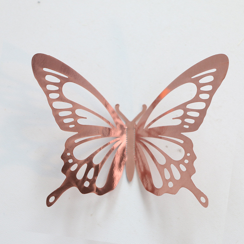 ❅Décoration murale papillon en métal creux 3D pour fête, maison ou salon_voghion.com
