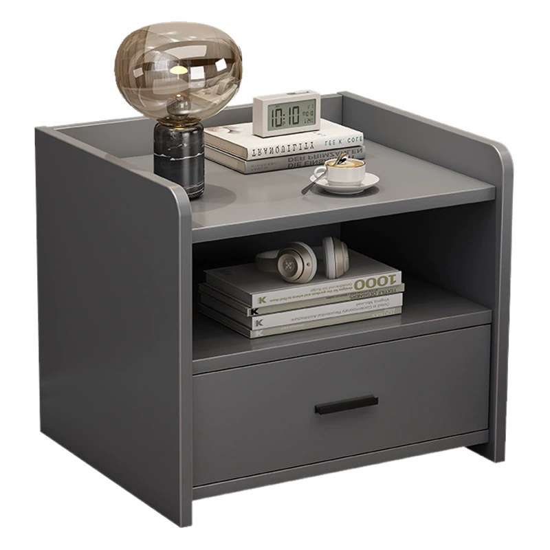 Тумбочка Современная Простая Прикроватная Стойка Для Хранения Свет Роскошная Маленькая Тумбочка Спальня Простой Небольшой Шкаф Для Хранения