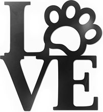 Love with Paw Print Wall DecorCˇgb۹ʿĠb