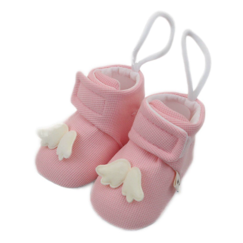 Детская обувь с мягким дном 0 ~ 12 месяцев, удобная паста, защита от падения, удобная дышащая капельная подошва, красивая