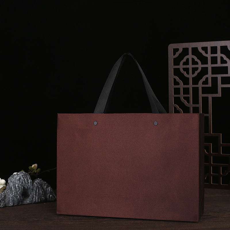 Bolsas de regalo de seda bolsas de té Pu 'er bolsas de mano bolsas de mano café bolsas de ropa bolsas de negocios personalizadas