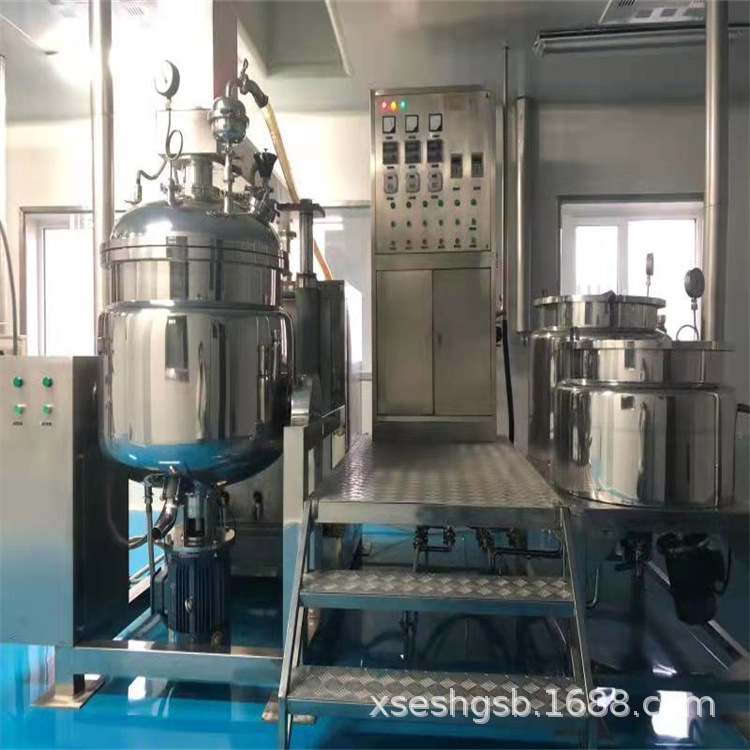 二手乳化机 真空均质乳化机 高剪切乳化机 100L升降高剪切乳化机