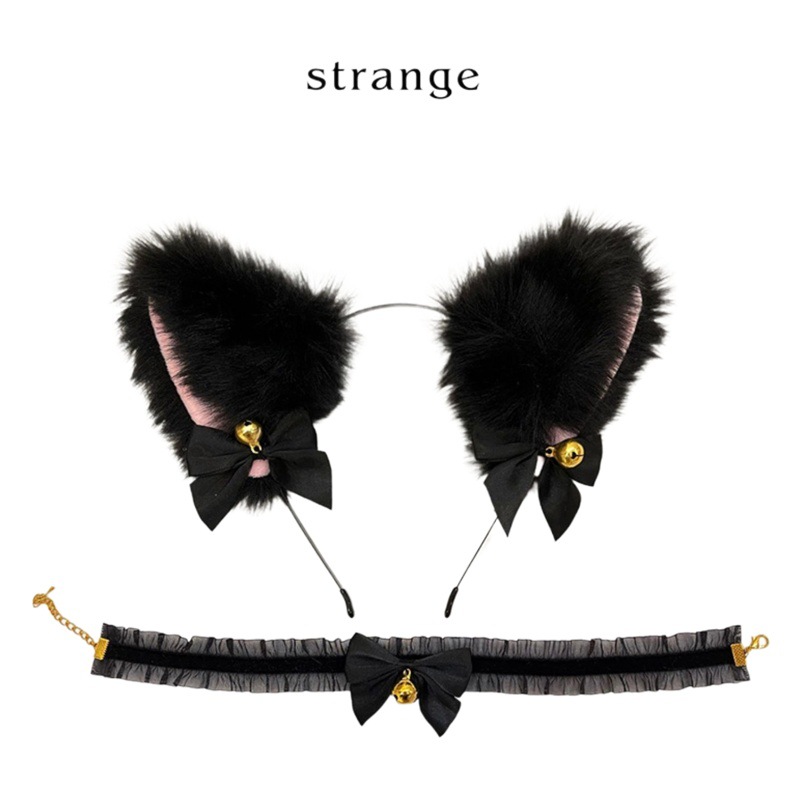 ハロウィーンパーティー化粧舞踏会猫女頭飾り黒レースベールネット赤かわいい猫ウサギ耳カチューシャ