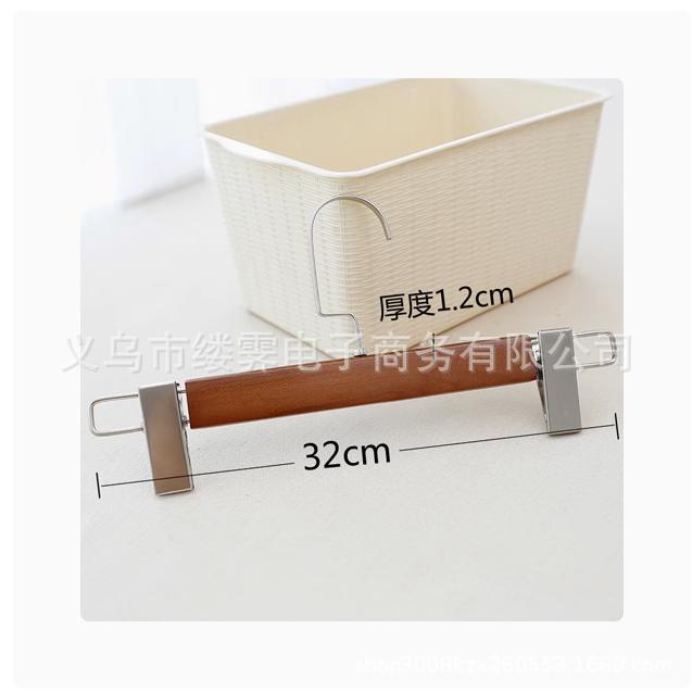 percha de ropa de madera gruesa sin marcas hotel trajes percha de ropa de hombre y mujer hotel armario percha de ropa de ropa de cama