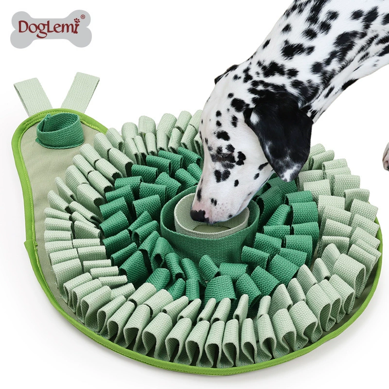 Устойчивый к укусам коврик для обнюхивания собак, чтобы облегчить скуку, одеяло для обнюхивания скрытой еды для домашних животных, коврик для дрессировки собак, коврик для медленной еды для собак, оптовая продажа