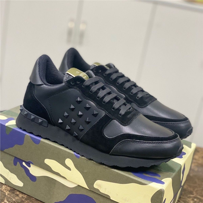 High-End Men's Shoes 2022 New Style Lace-Up Sports Casual Shoes Versatile Comfortable Breathable Sneakers Trendy Shoes