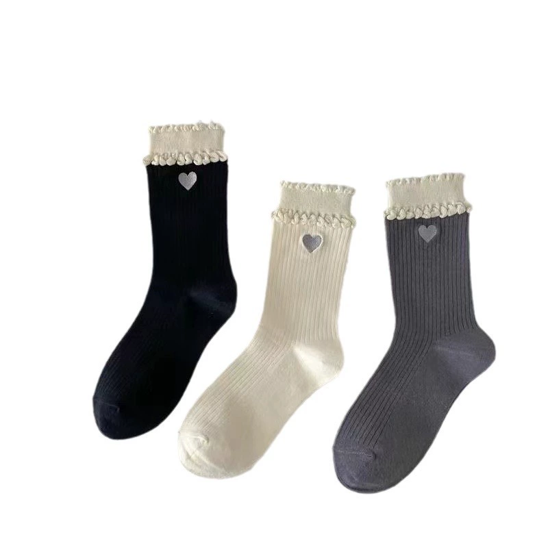Summer knee socks, mid-length, Korean style