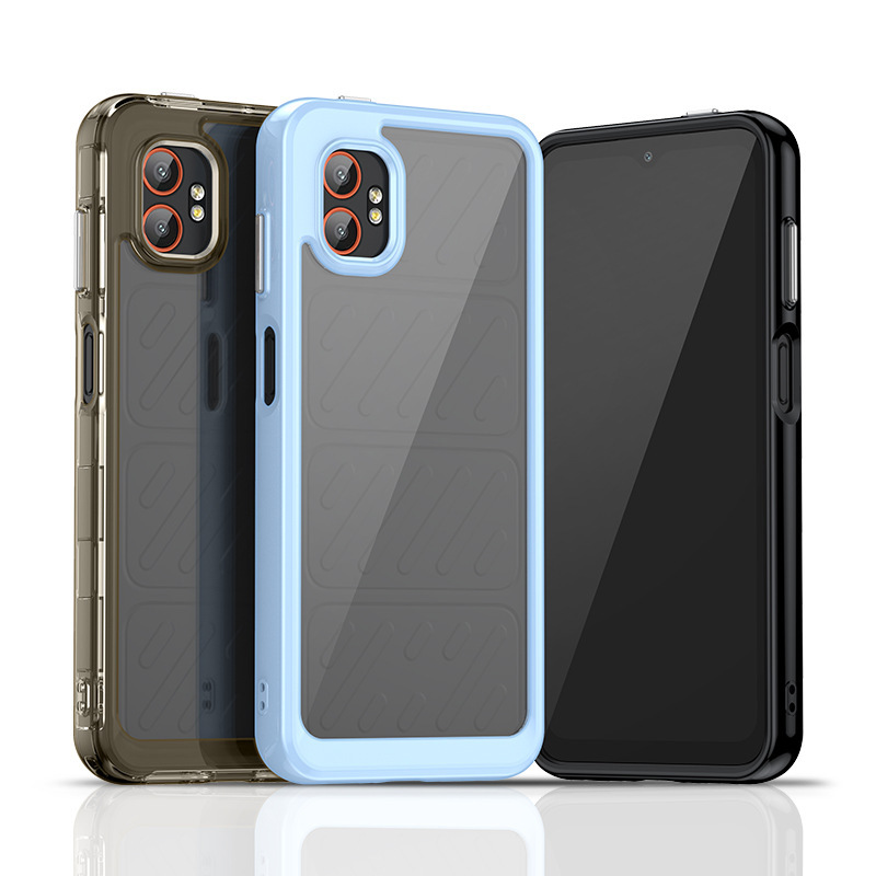 Suitable for Colorful Samsung Xcover7Pro Mobile Phone Case Samsung X Cover7 Mobile Phone Case All-Inclusive Acrylic Anti-Fall