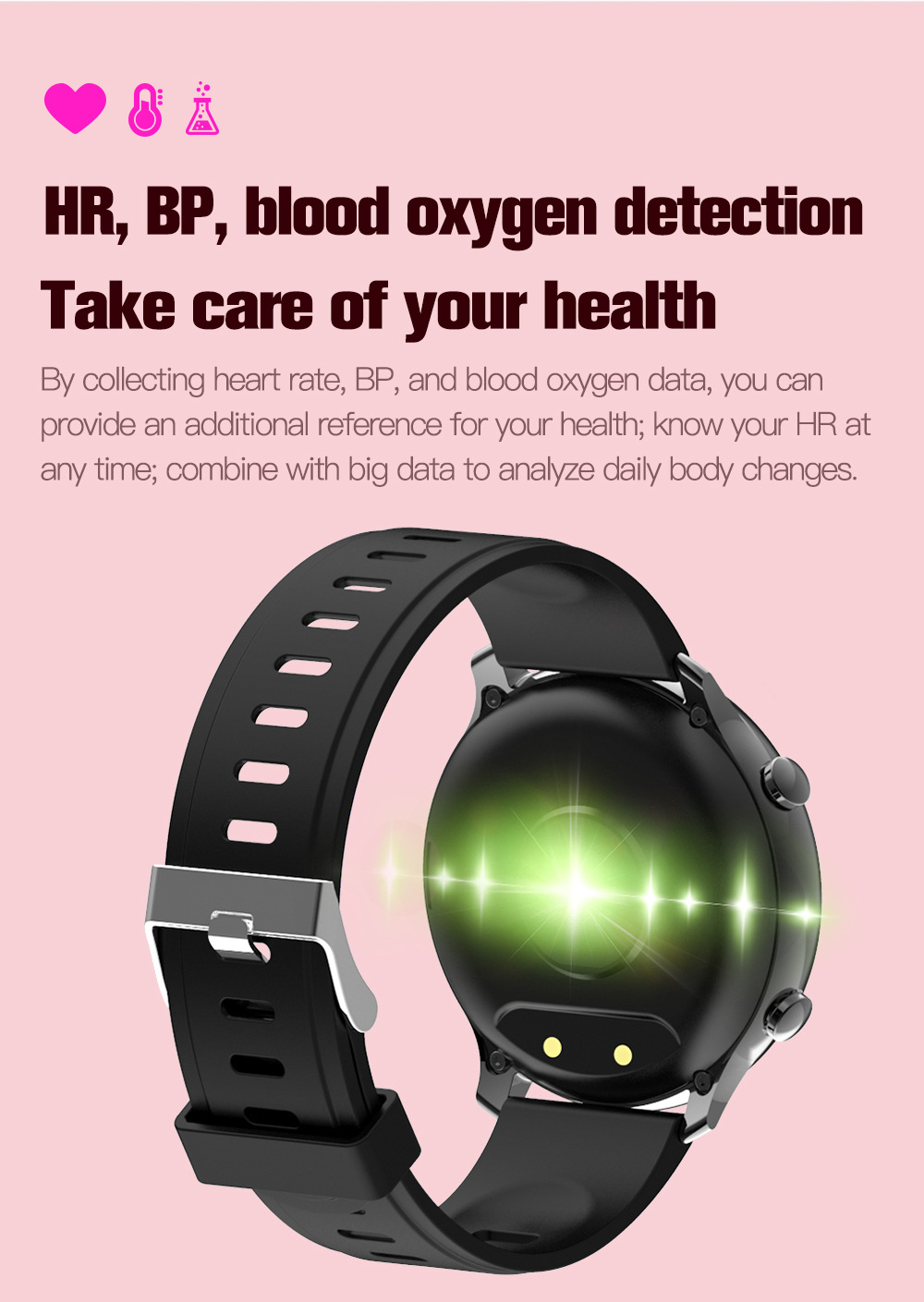 F87 orologio intelligente Bluetooth chiamata periodo mestruale femminile_voghion.com