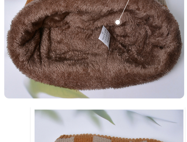 Winter hat bib set plus wool warm earmuffs woolen hat Europe and America cross-border women's knitted hat_voghion.com