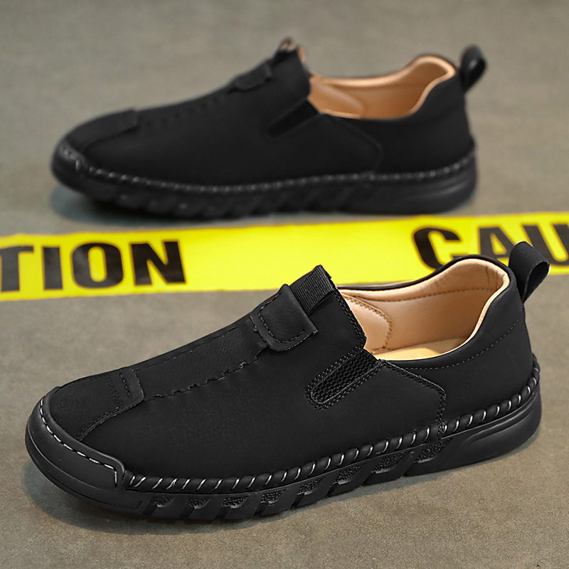 Chaussures décontractées homme cuir italien qualité premium_voghion.com