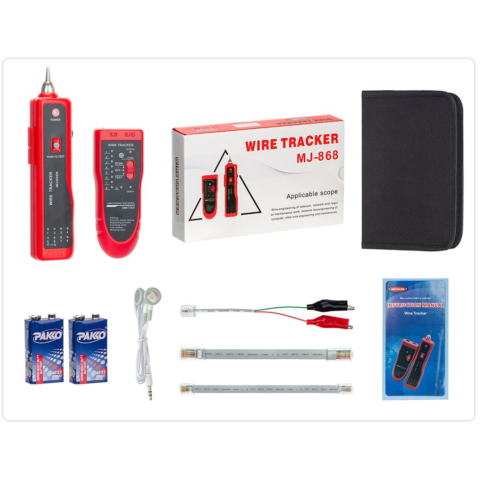 Transfronterizo nueva red de JM-868 Buscador de Línea anti-interferencia Buscador de Línea probador