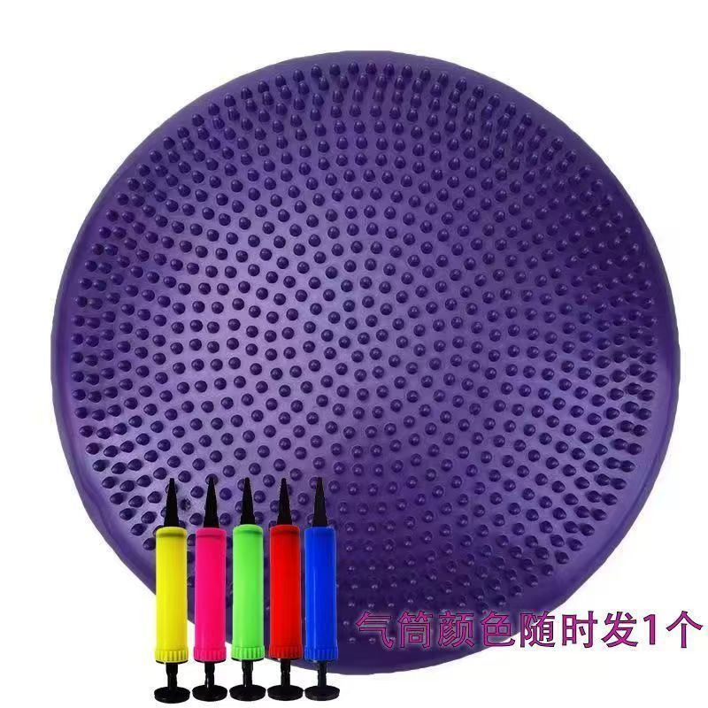 Almohadilla de equilibrio, disco de colchón de aire, bola de yoga, fuerza central, tobillo, entrenamiento de rehabilitación de pvc, equipo de entrenamiento de pedal dedicado