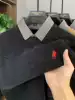 Black pony, with embroidery