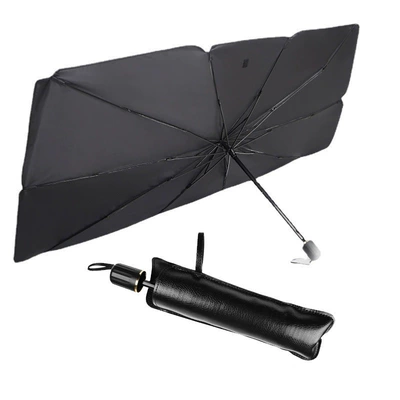 Summer Hot-Selling Car Titanium Silver Open Sunshade Car Sunshade Sunshade Front Sun Protection Sunshade Curtain