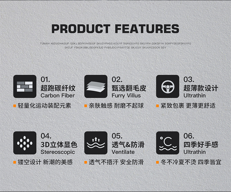 Car steering wheel cover ultra-thin D-type four-season suede suitable for Toyota, Honda, Volkswagen, Audi, BMW, etc.