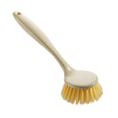 With handle, decontamination pot washing brush, dishwashing dish, non-stick oil, long handle pot brush, pot wiping kitchen cleaning brush