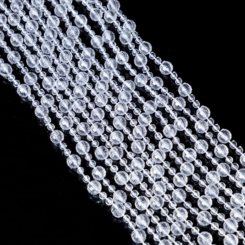 8+4 Iridescent Earth Bead Curtain Wedding Venue Decoration Partition Wedding Crystal Beads Bead Curtain Door Curtain Beads 8+4 Iridescent Earth Bead Curtain Wedding Venue Decoration Partition Wedding Crystal Beads Bead Curtain Door Curtain Beads